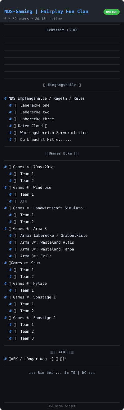 TeamSpeak Server